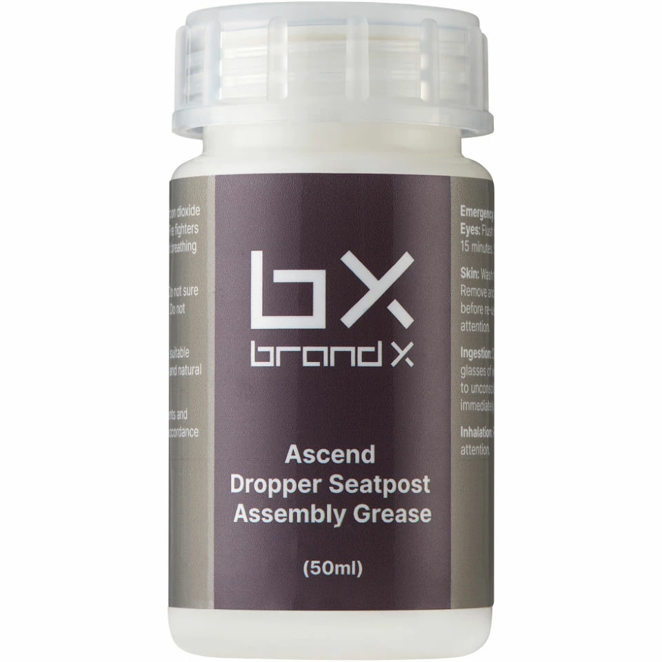 Graisse D'assemblage Pour Tige De Selle Télescopique Brand-X Ascend (50 Ml) 3 Graisse D'assemblage Pour Tige De Selle Télescopique Brand-X Ascend (50 Ml)