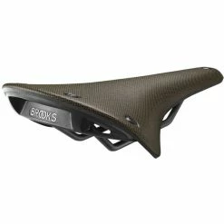 Selle Brooks England Cambium C17 All-Weather 60 Selle Brooks England Cambium C17 All-Weather -Selles et tiges Soldes Brooks England Cambium C17 All Weather Saddle Saddles Mud Green C201000A00401