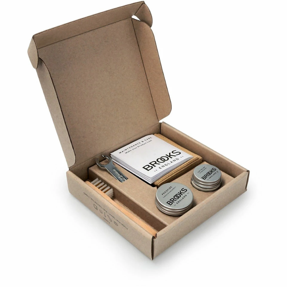 Brooks England Premium Leather Saddle Care Kit 3 Brooks England Premium Leather Saddle Care Kit