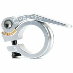 Chromag Seatpost Clamp - Quick Release -Selles et tiges Soldes Chromag QR Seat Post Clamp Seat Post Clamps Silver 140 002 02