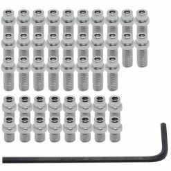Rivets DMR Flip (pour Pédales Vault) -Selles et tiges Soldes DMR Flip Pin Set for Vault Pedals Internal Silver NotSet DMR PIN VAULT S