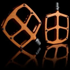 Hope Kids F12 Pedals -Selles et tiges Soldes Hope Kids F12 Pedals Flat Pedals Orange NotSet PDKF12C