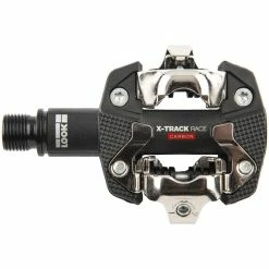 Pédales VTT Look X-Track Race (carbone) -Selles et tiges Soldes Look X Track Race Carbon MTB Pedals Internal Black PEXT18223 1