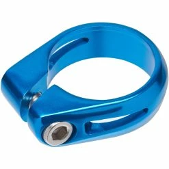 Nukeproof Horizon Seat Clamp -Selles et tiges Soldes Nukeproof Horizon Seat Clamp Seat Post Clamps Blue NUKHORBOLT318BLU