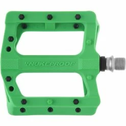 Pédales Plates Nukeproof Neutron EVO (Electron EVO) -Selles et tiges Soldes Nukeproof Neutron EVO Flat Pedals Grass Green 01