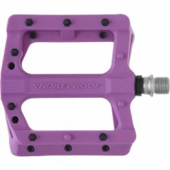 Pédales Plates Nukeproof Neutron EVO (Electron EVO) -Selles et tiges Soldes Nukeproof Neutron EVO Flat Pedals Mustard Purple 01