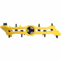 Pédales Plates Nukeproof Neutron EVO (Electron EVO) -Selles et tiges Soldes Nukeproof Neutron EVO Flat Pedals Mustard Yellow 04