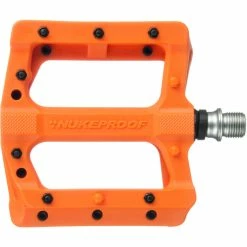 Pédales Plates Nukeproof Neutron EVO (Electron EVO) -Selles et tiges Soldes Nukeproof Neutron EVO Flat Pedals Orange 01
