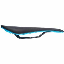 Selle Nukeproof Vector DH Comp (chrome-molybdène) 29 Selle Nukeproof Vector DH Comp (chrome-molybdène) -Selles et tiges Soldes Nukeproof Vector DH Comp Cro Mo Saddle Performance Saddles Black Blue NotSet 1