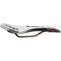 Selle Prologo Nago Evo X8 CPC -Selles et tiges Soldes Prologo Nago Evo X8 CPC Saddle Saddles White Black NotSet PL166W 0