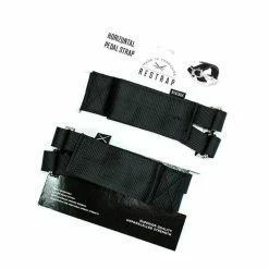 Sangles De Pédales Restrap (horizontales) -Selles et tiges Soldes Restrap Horizontal Pedal Straps Pedal Spares Black RS HRZ STD BLK 2