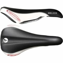 Selle SDG Bel Air RL (rails En Chrome-molybdène) 15 Selle SDG Bel Air RL (rails En Chrome-molybdène) -Selles et tiges Soldes SDG Bel Air RL Saddle with Cro Mo Rails Performance Saddles Black White SDG 06109 0