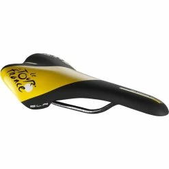 Selle Selle Italia SLR TDF 6 Selle Selle Italia SLR TDF -Selles et tiges Soldes Selle Italia SLR TDF Saddle Saddles Black Yellow 041P101IKA002 0
