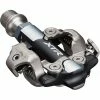 Pédales Automatiques Shimano XTR M9100 XC Race -Selles et tiges Soldes Shimano XTR M9100 XC Race Clipless Pedal Internal Grey PDM9100S