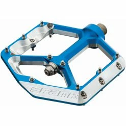 Pédales Spank Oozy Trail -Selles et tiges Soldes Spank Oozy Trail Pedals Flat Pedals Blue NotSet E020030030AMSPK 1
