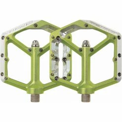 Pédales Spank Oozy Trail -Selles et tiges Soldes Spank Oozy Trail Pedals Flat Pedals Green Emerald Gree NotSet E020030071AMSPK 1