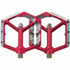 Pédales Spank Oozy Trail -Selles et tiges Soldes Spank Oozy Trail Pedals Flat Pedals Red NotSet E020030040AMSPK 1 2