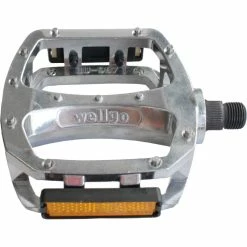 Pédales Plates Wellgo LU 987U -Selles et tiges Soldes Wellgo LU 987U Flat Pedals Flat Pedals Silver 03023101200SILVR