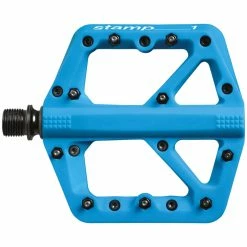 Pédales Crankbrothers Stamp 1 -Selles et tiges Soldes prod181850 Blue NE 01