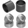 TAG Metals T1 Pedal Axle Bearing Kit -Selles et tiges Soldes prod190911 Silver NE 01